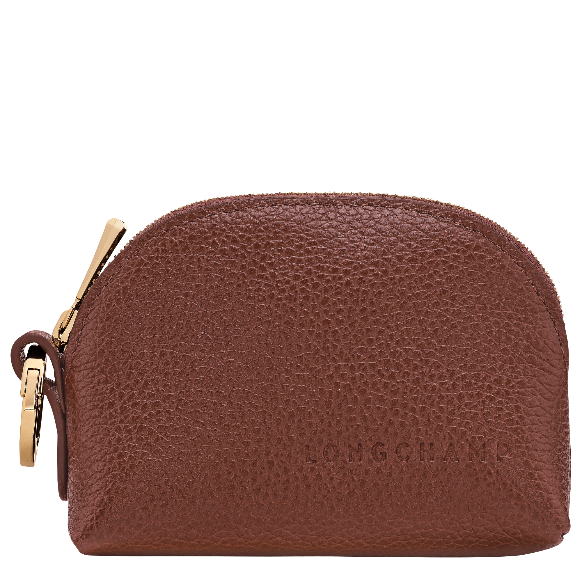 Le Foulonn&eacute; Coin purse, Coffee