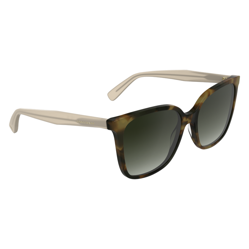 Sunglasses , Khaki Havana - Acetate  - View 2 of  2