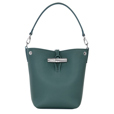 Le Roseau XS Bucket bag , Cedar - Leather