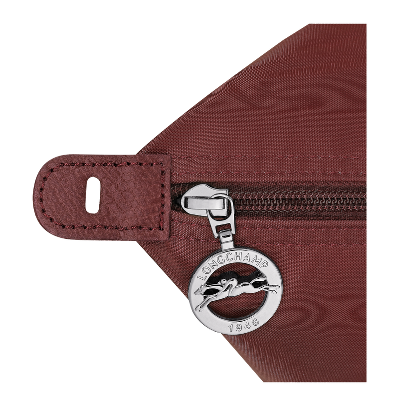 Le Pliage One M Travel bag , Burgundy - Canvas  - View 5 of  6