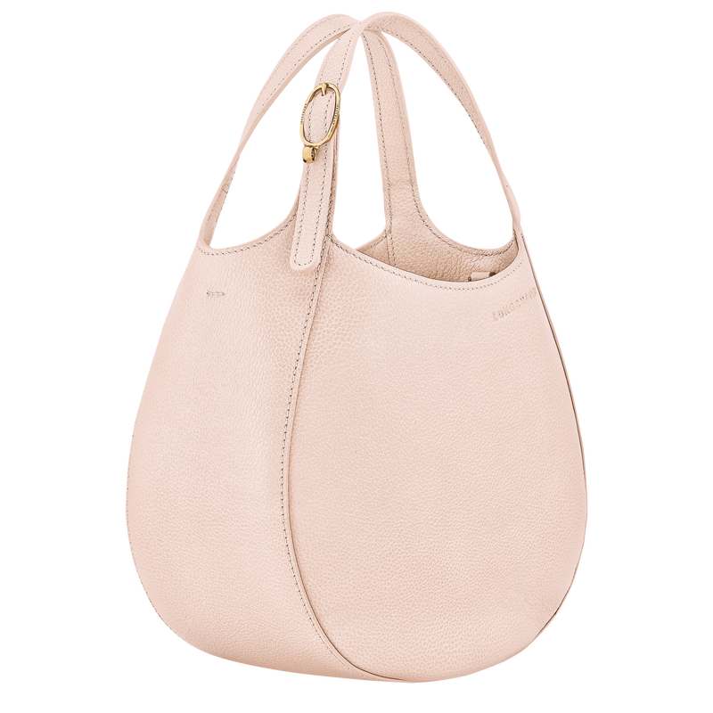 Le Foulonn&eacute; S Handbag , Cream - Leather  - View 3 of  7