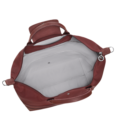 Le Pliage One Travel bag expandable, Burgundy
