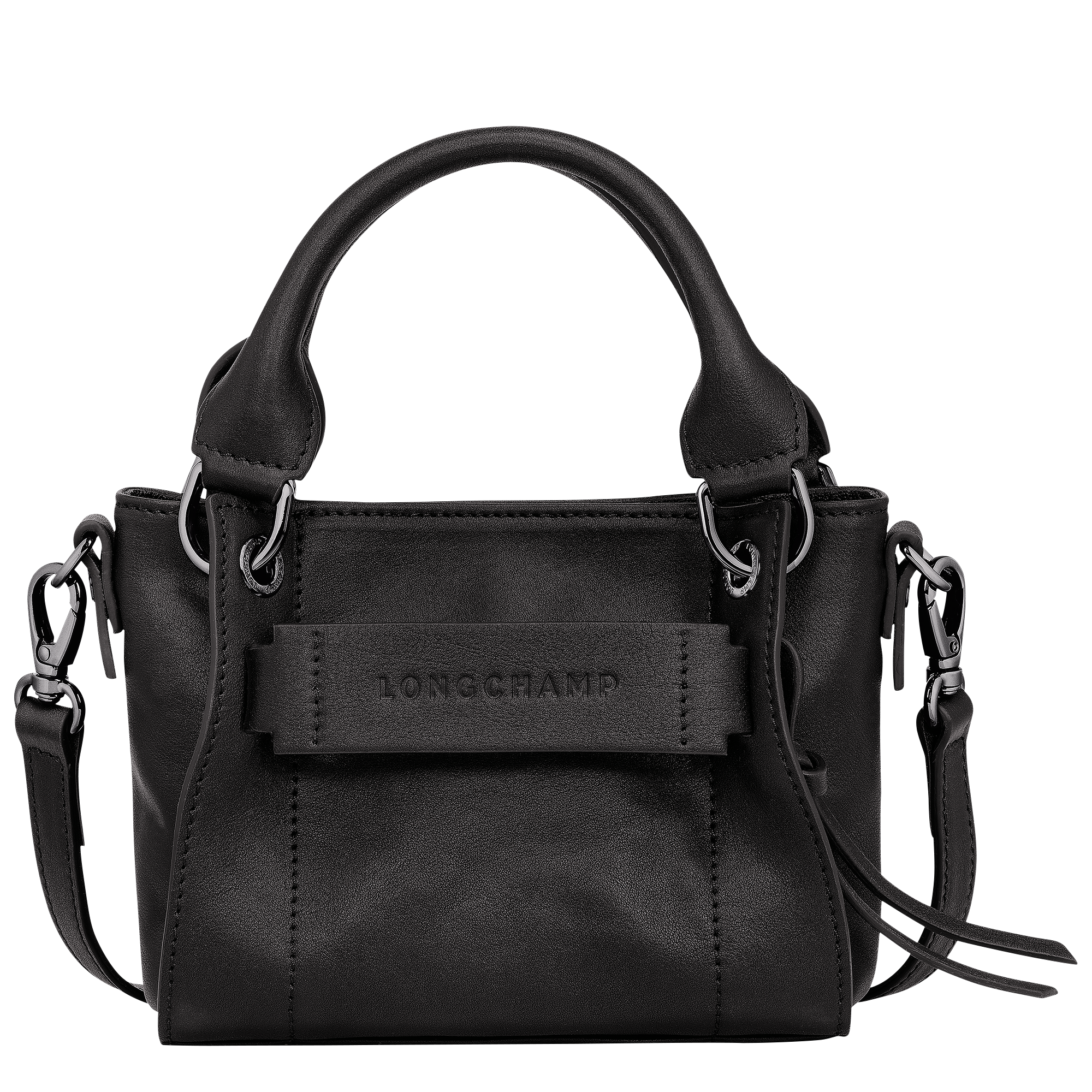 Handbag XS, Black - View 1 of 
        6 - zoom in Longchamp 3D Handbag XS, Black