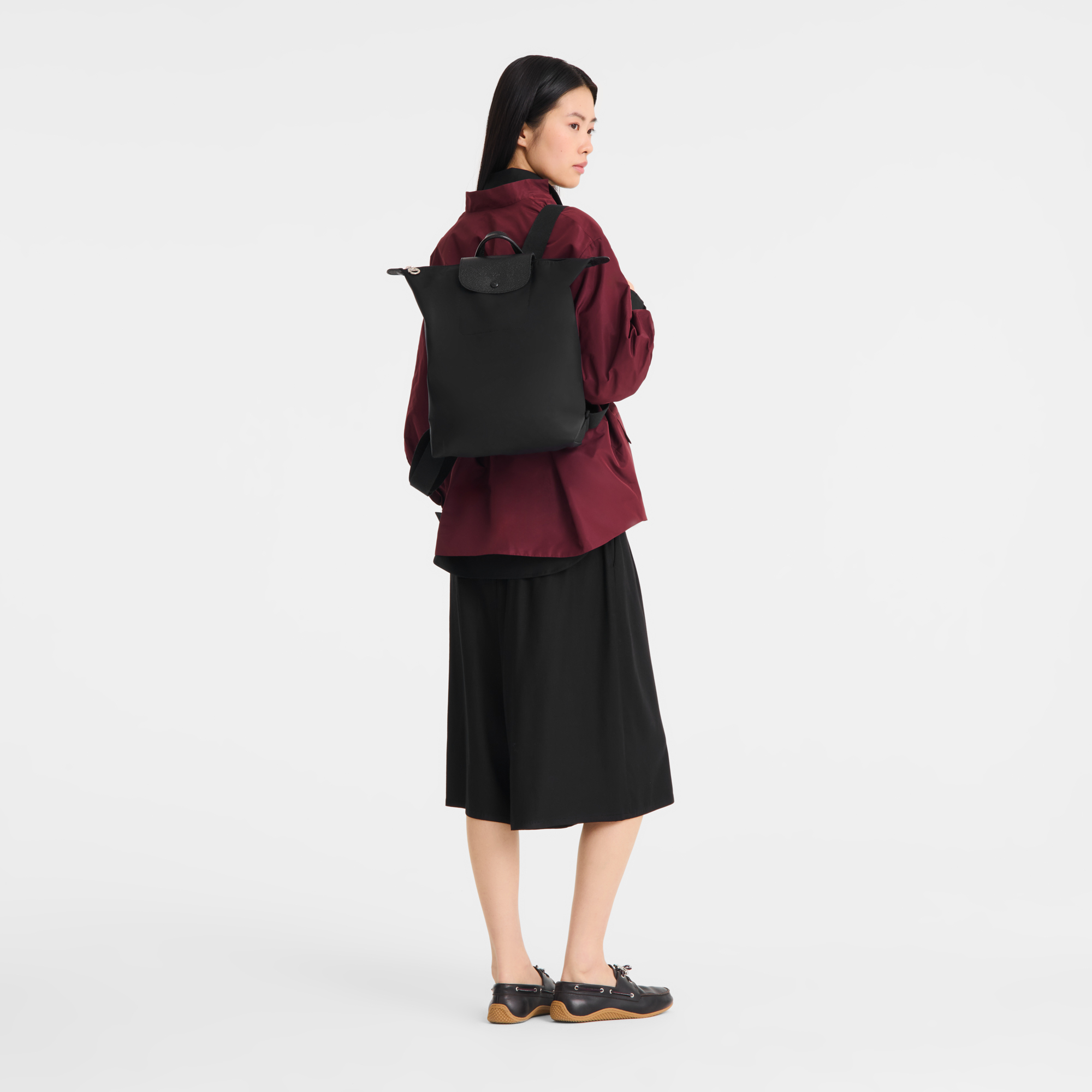 Le Pliage One Backpack M, Black
