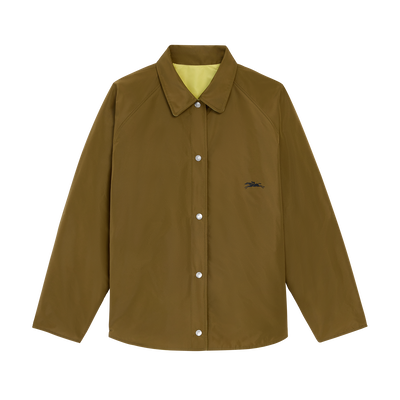 null Padded blouson, Olive/Lime