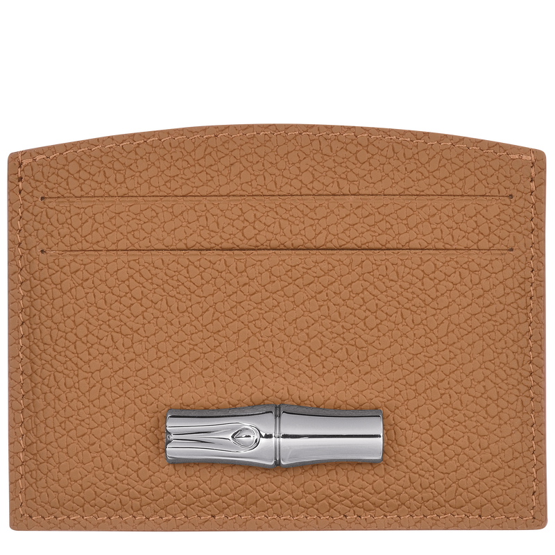 Roseau Card holder , Natural - Leather  - View 1 of  3