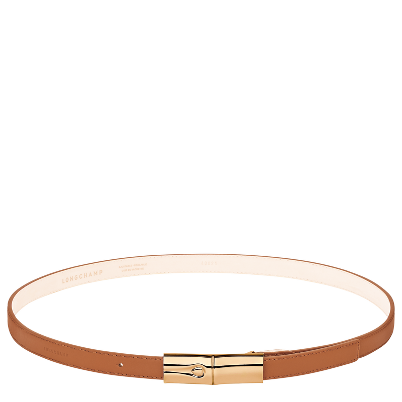 Le Roseau Ladies' belt , Cashew - Leather  - View 1 of  3