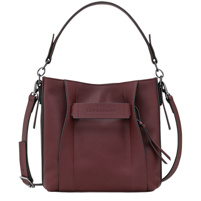 Longchamp 3D S Crossbody bag , Burgundy - Leather