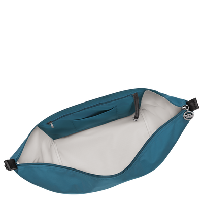 Le Slouchy Hobo bag M, Peacock
