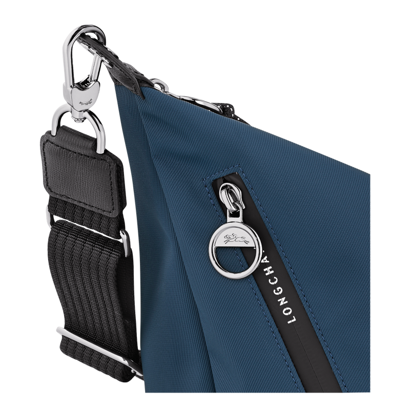 Le Pliage Energy M Crossbody bag , Dark Purple - Canvas  - View 6 of  6