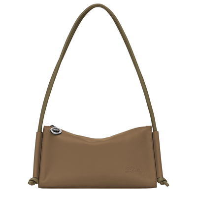 Le Pliage Xtra M Shoulder bag , Olive - Leather