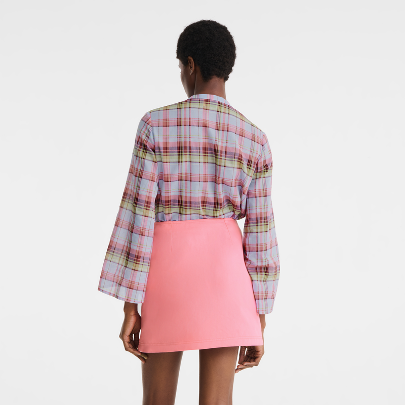 Skirt , Shrimp - Cotton  - View 2 of  3