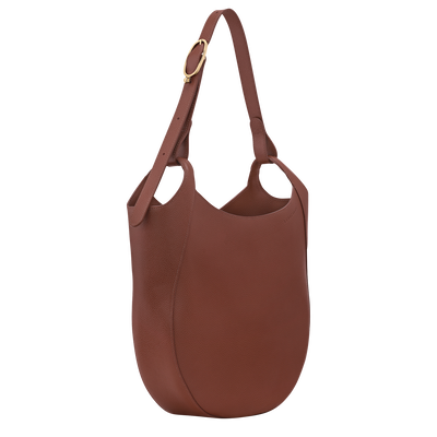 Le Foulonn&eacute; Hobo bag L, Coffee