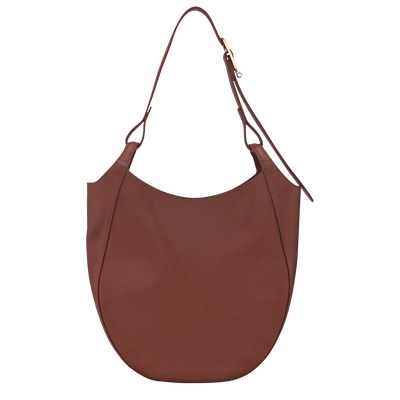 Le Foulonn&eacute; Hobo bag L, Coffee