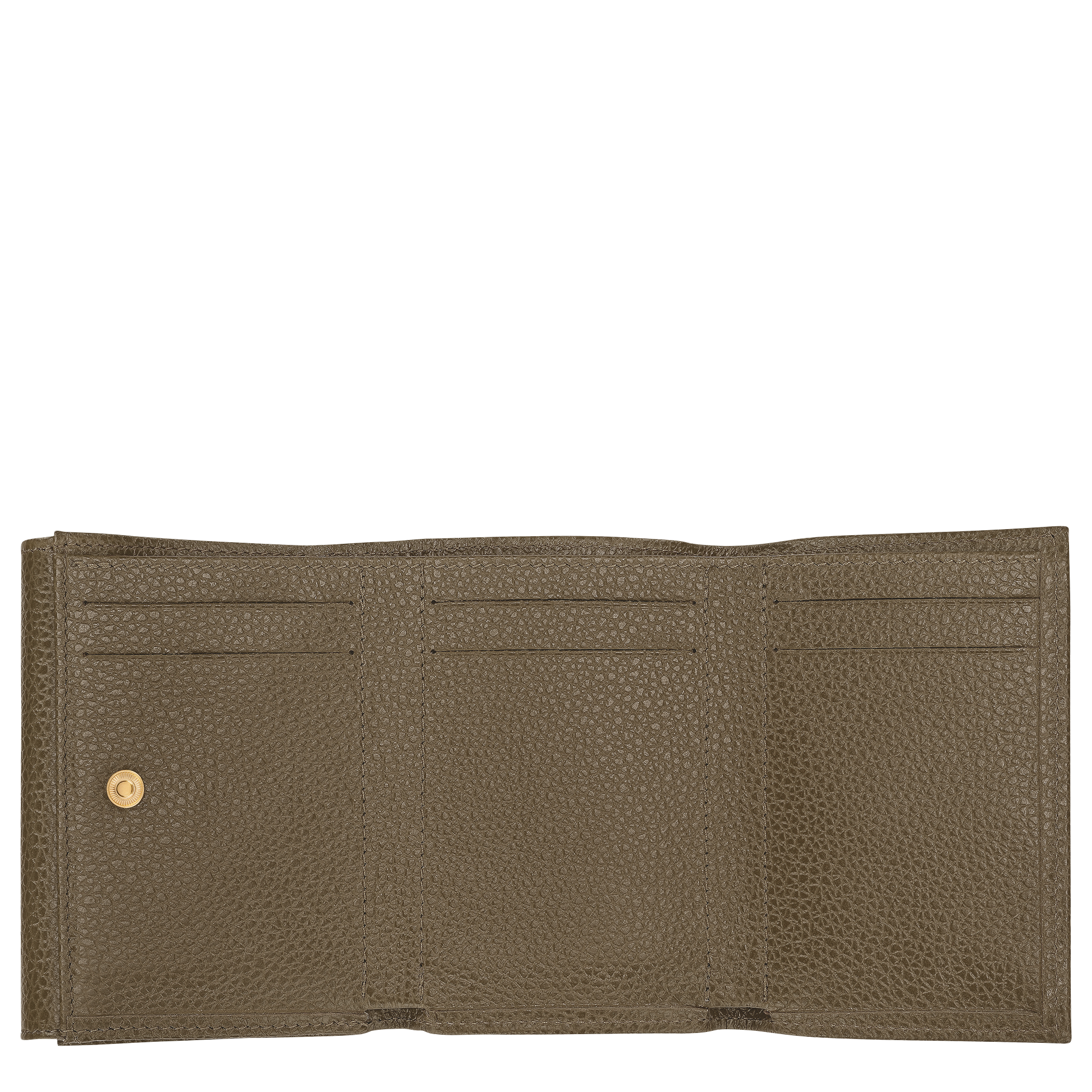 Le Foulonn&eacute; Compact wallet, Caper