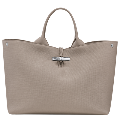 Le Roseau L Handbag , Clay - Leather