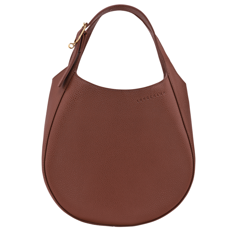 Le Foulonné S Handbag , Coffee - Leather  - View 1 of  7