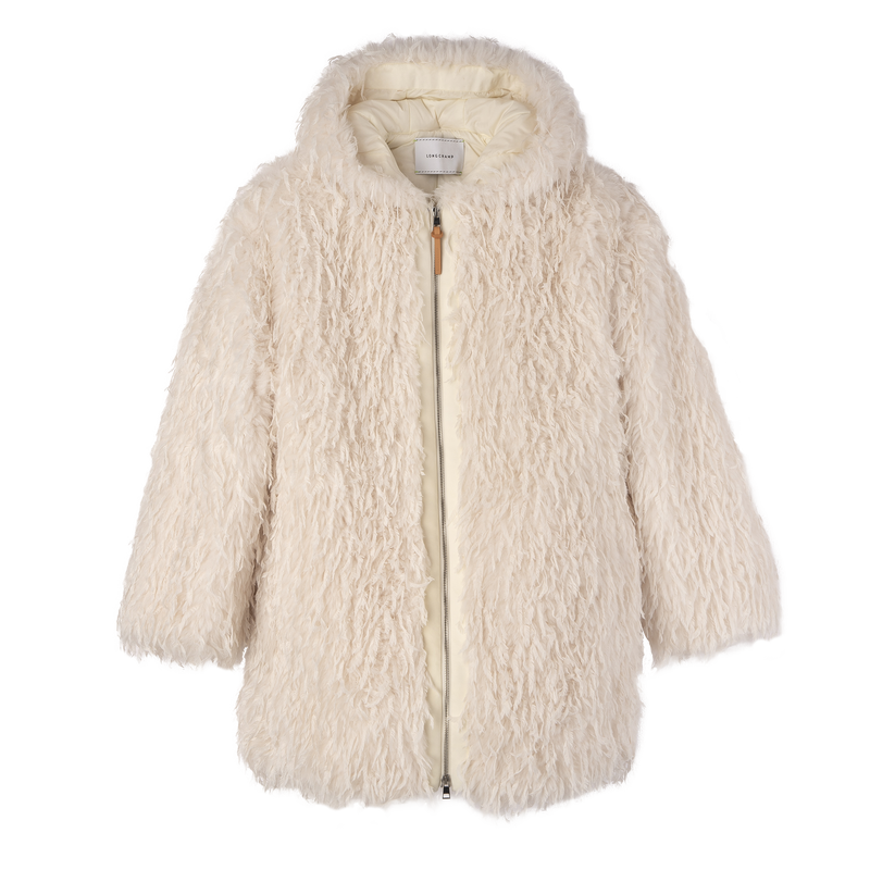 Coat , Ivory - Faux fur  - View 1 of  7