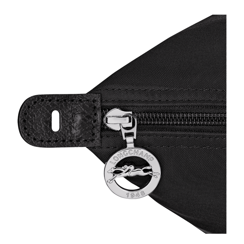 Le Pliage One L Travel bag , Black - Recycled canvas  - View 6 of  7