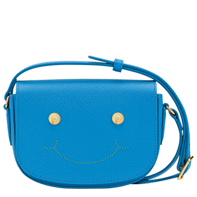 Epure XS Crossbody bag , Azure - Leather