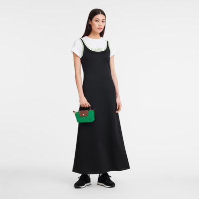 Le Pliage Original Pouch with handle, Green