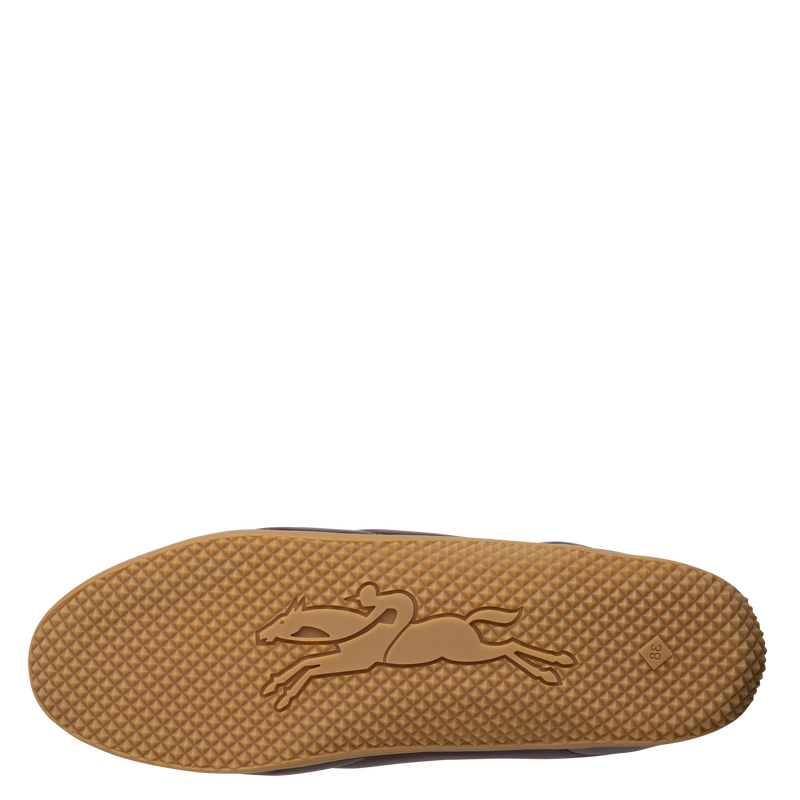 On-The-Go Sneakers , Burgundy - Leather  - View 6 of  7