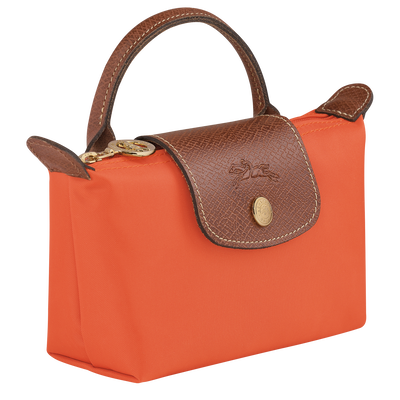 Le Pliage Original Pouch with handle, Orange