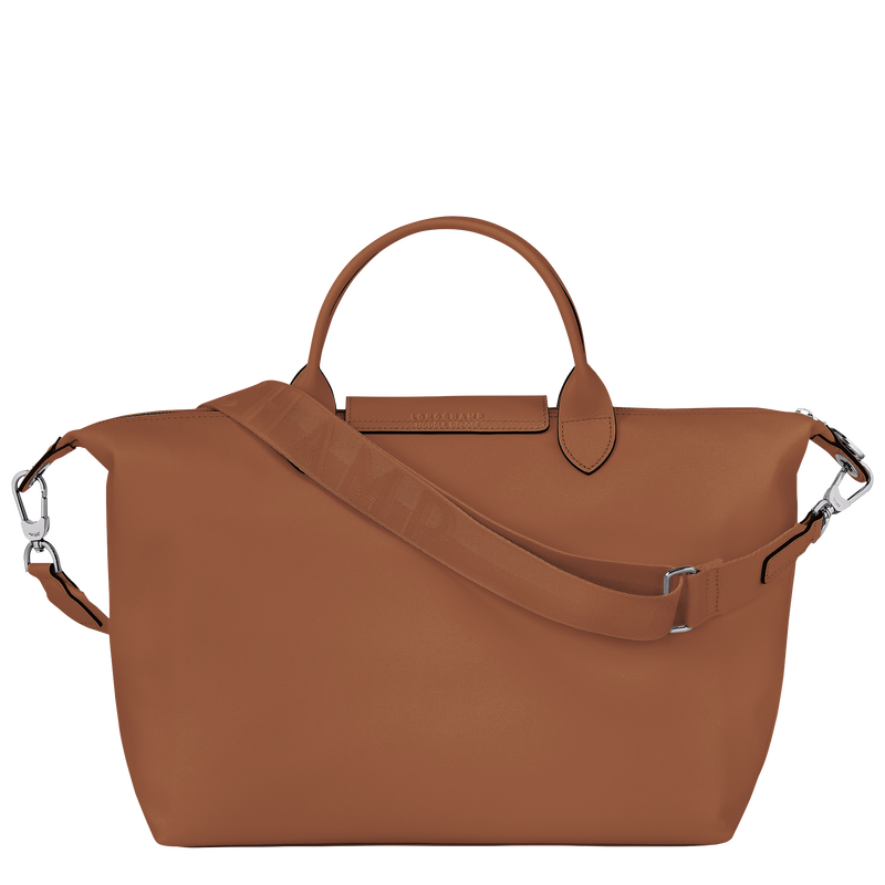 Le Pliage Xtra L Handbag , Cognac - Leather  - View 4 of  5
