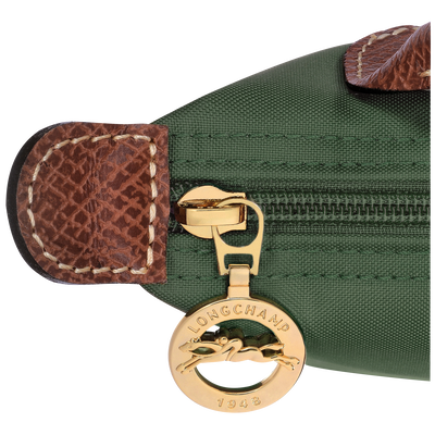 Le Pliage Original Pouch with handle, British Green