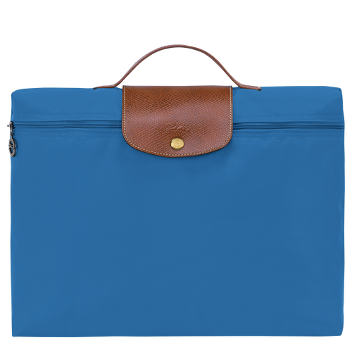 Le Pliage Original S Briefcase , Cobalt - Recycled canvas - View 1 of  6