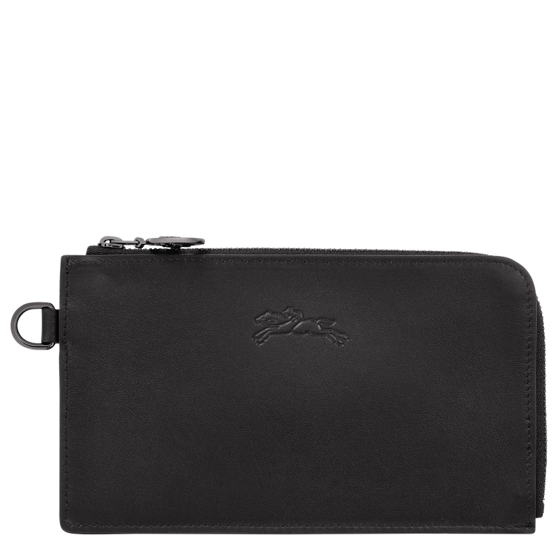 Le Pliage Xtra Pouch , Black - Leather  - View 2 of  2