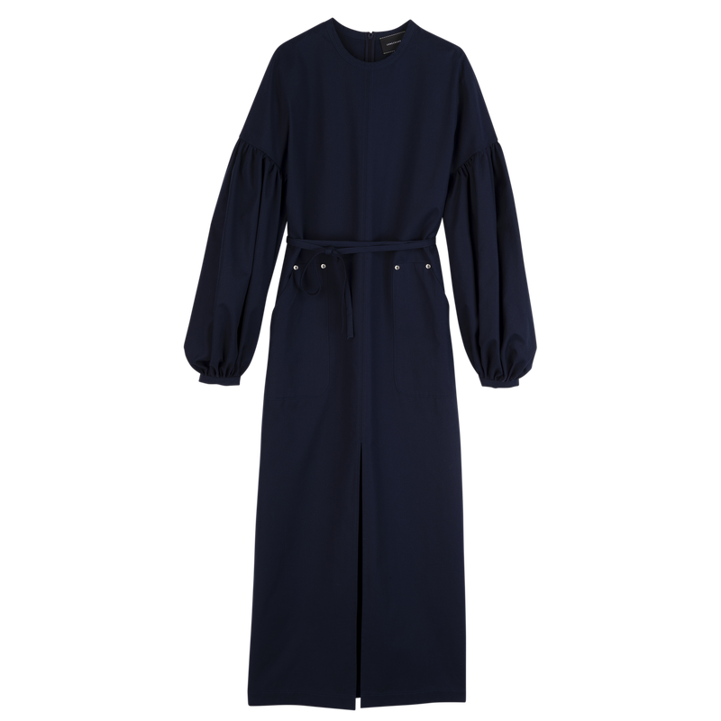 Dress , Navy - Popelin  - View 1 of  5