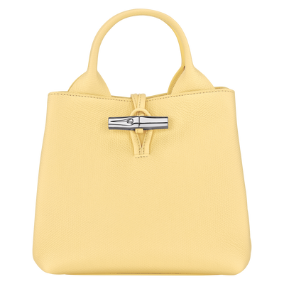 Le Roseau S Handbag , Yellow Chick - Leather