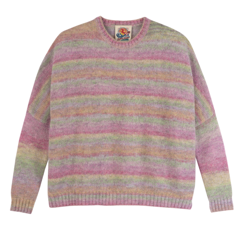 Round collar jumper , Rainbow - Knit  - View 1 of  1