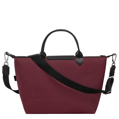 Le Pliage Energy Handbag L, Burgundy