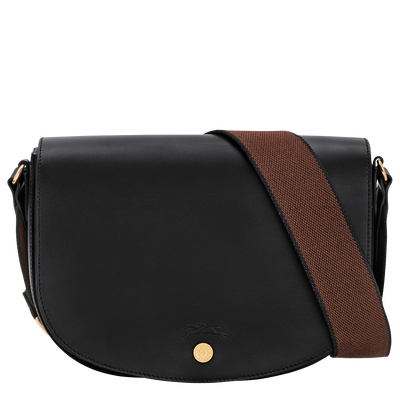 &Eacute;pure M Crossbody bag , Black - Leather