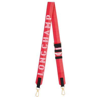 Longchamp Shadow Shoulder strap , Pink - Canvas