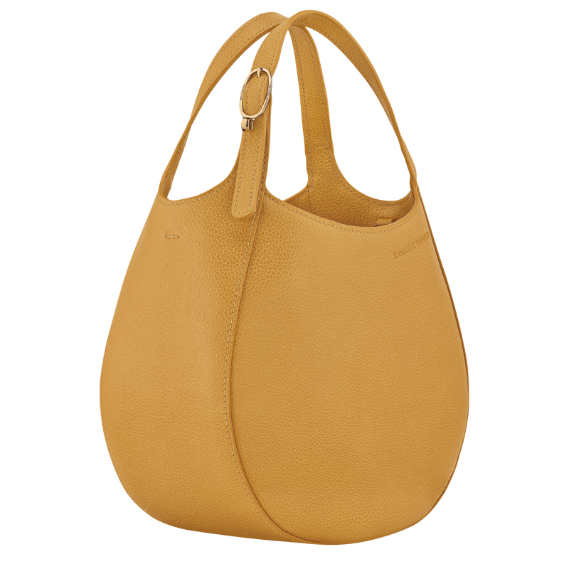 Le Foulonné S Handbag , Nutmeg - Leather  - View 3 of  5