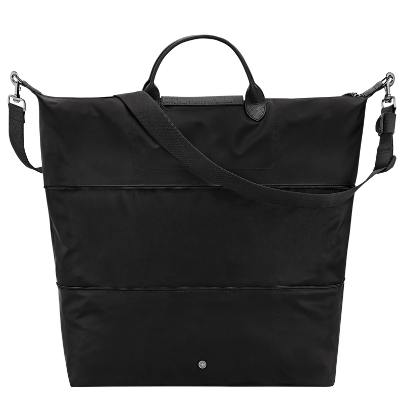 Le Pliage One S Travel bag expandable , Black - Canvas  - View 3 of  7