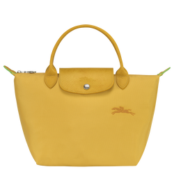 Le Pliage Green S Handbag , Corn - Recycled canvas