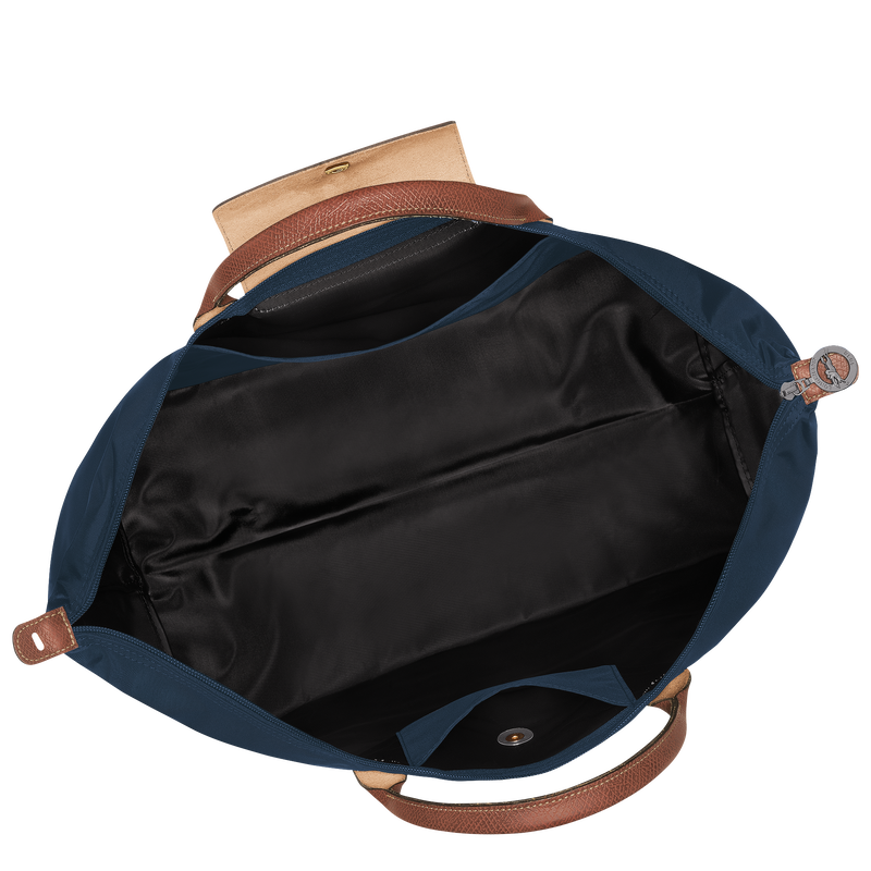 Le Pliage Original L Travel bag , Navy - Recycled canvas  - View 5 of  7