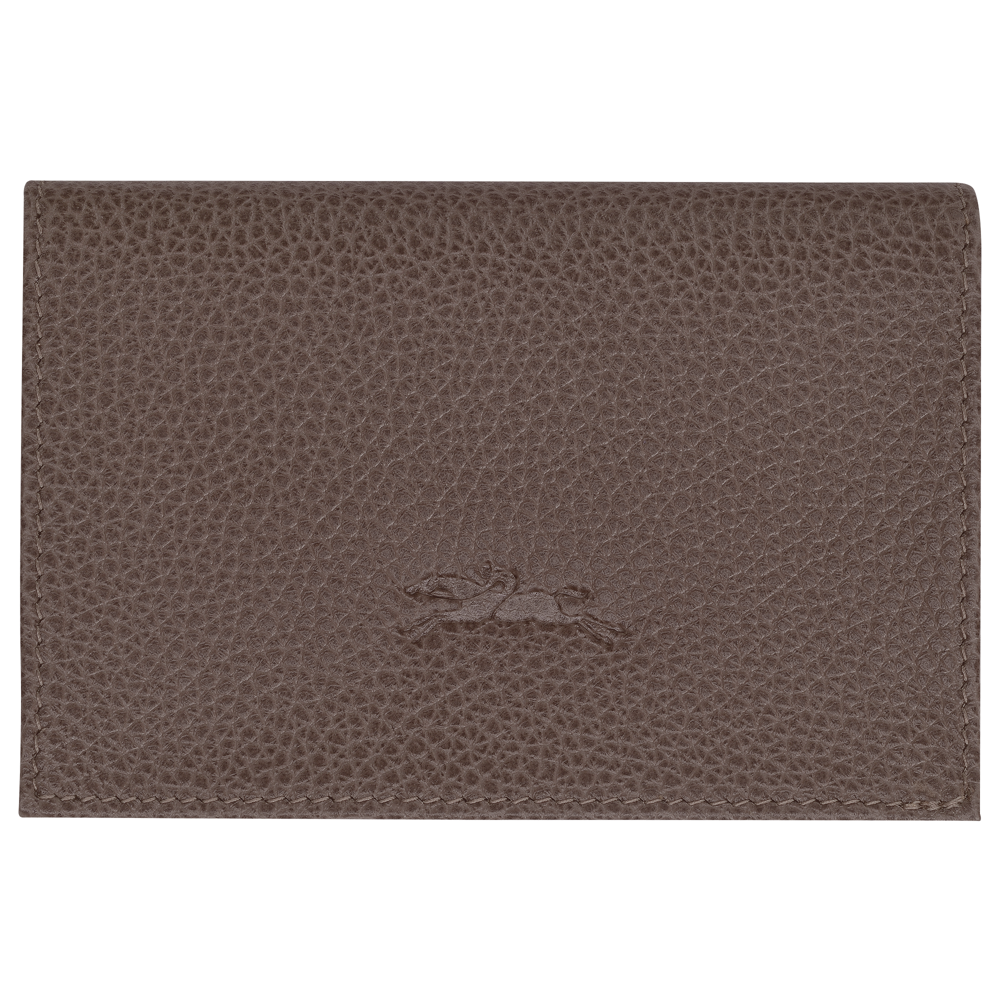 Card holder, Taupe - View 2 of
3 - zoom in Le Foulonné Card holder, Taupe