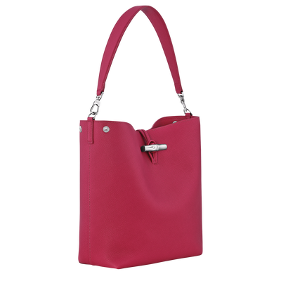 Le Roseau Shoulder bag M, Beetroot