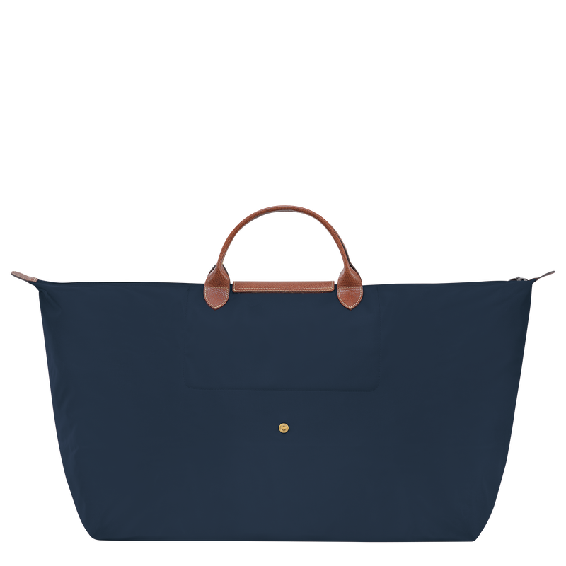 Le Pliage Original XL Travel bag , Navy - Recycled canvas  - View 4 of  7