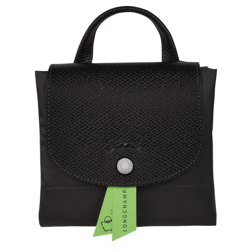 Le Pliage Green M Backpack , Black - Recycled canvas - View 6 of  6