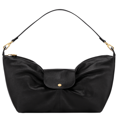 Le Pliage Xtra Shoulder bag , Black - Leather