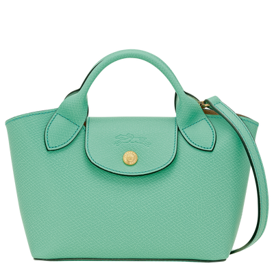 &Eacute;pure XS Tote bag , Mint - Leather