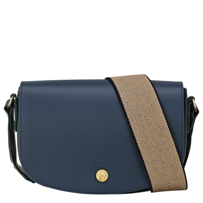 &Eacute;pure S Crossbody bag , Navy - Leather