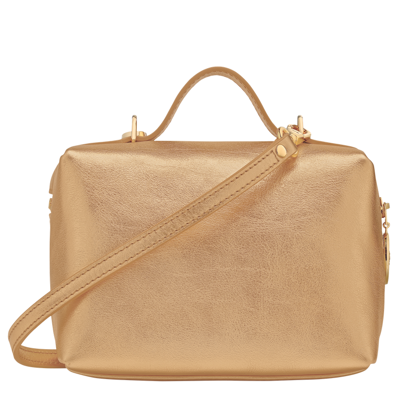 Le Pliage Xtra XS Crossbody bag , Gold - Leather  - View 4 of  4