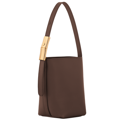 Le Smart XS Bucket bag , Mocha - Leather